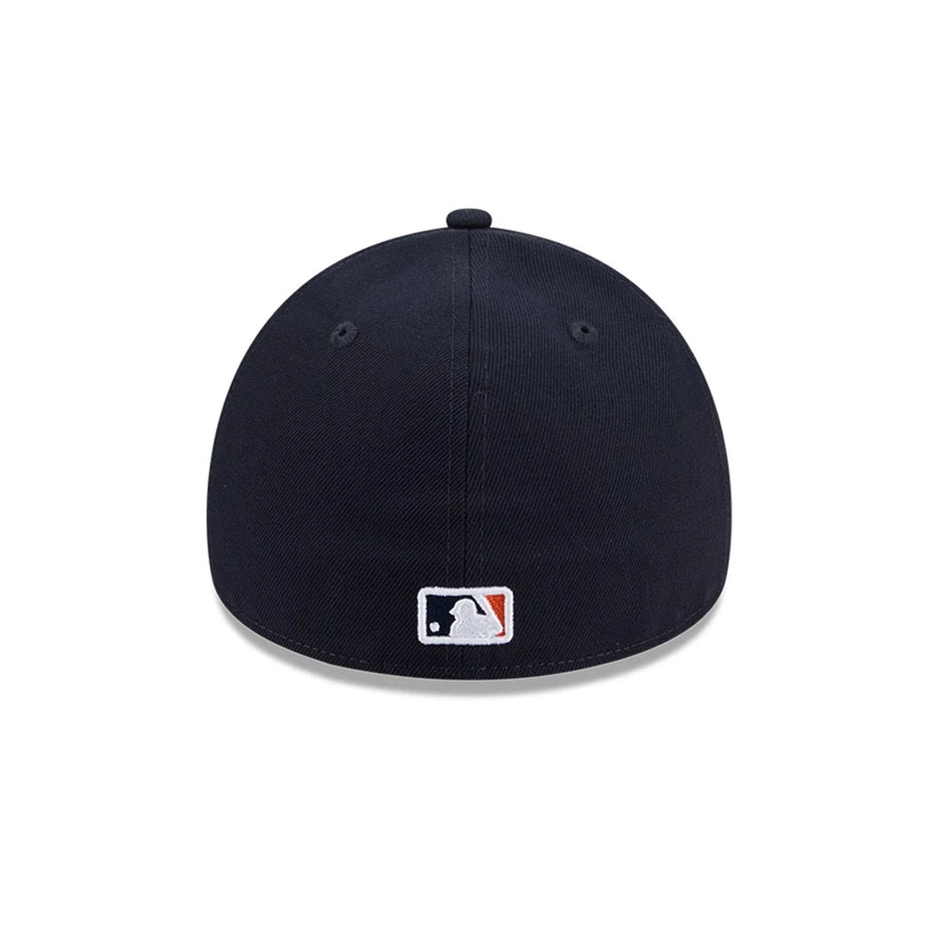 Pictured is this MLB Team Side Houston Astros 59FORTY A-Frame Fitted cap in navy. 7
