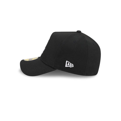 Pictured is this MLB Team Side Chicago White Sox 59FORTY A-Frame Fitted cap in black. 6