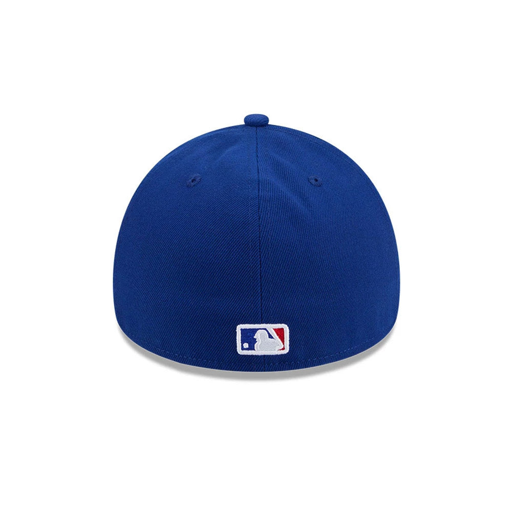 Pictured is this MLB Team Side Chicago Cubs 59FORTY A-Frame Fitted cap in blue. 7
