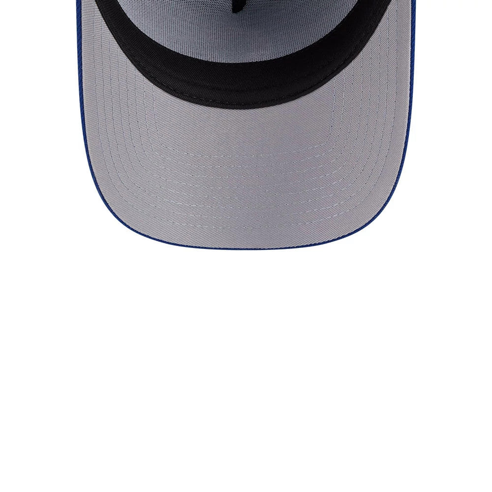 Pictured is this MLB Team Side Chicago Cubs 59FORTY A-Frame Fitted cap in blue. 2