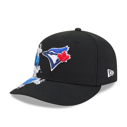 Pictured is this MLB Vissurf Toronto Blue Jays 9FIFTY Snapback cap in black. 4
