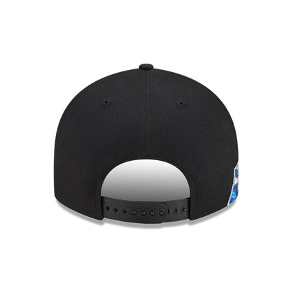 Pictured is this MLB Vissurf Toronto Blue Jays 9FIFTY Snapback cap in black. 7