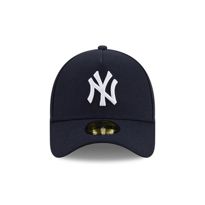 Pictured is this MLB Team Side New York Yankees 59FORTY A-Frame Fitted cap in navy. 3