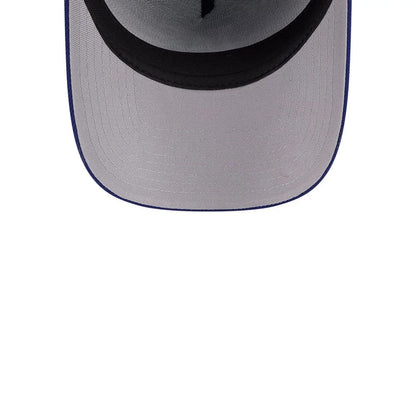 Pictured is this MLB Team Side LA Dodgers 59FORTY A-Frame Fitted cap in dark blue. 2