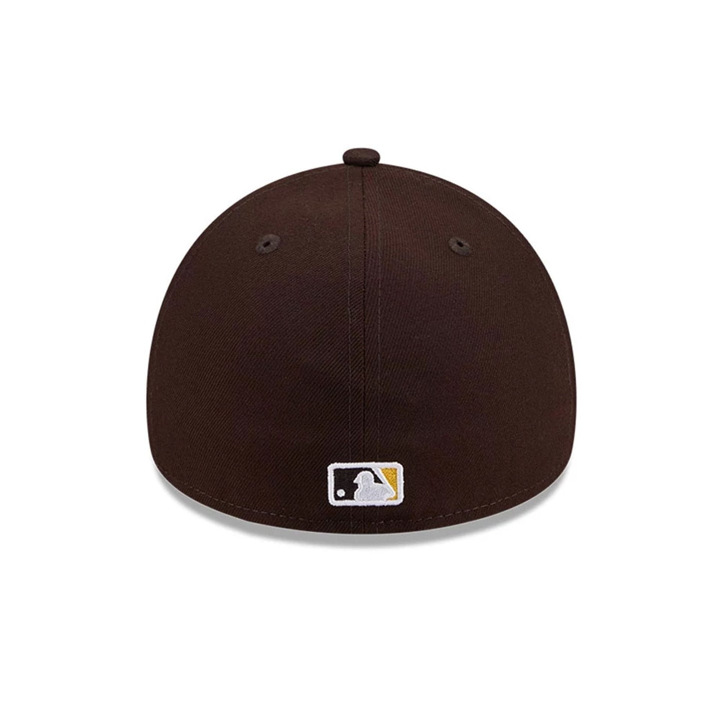 Pictured is this MLB Team Side San Diego Padres 59FORTY A-Frame Fitted cap in dark brown. 6