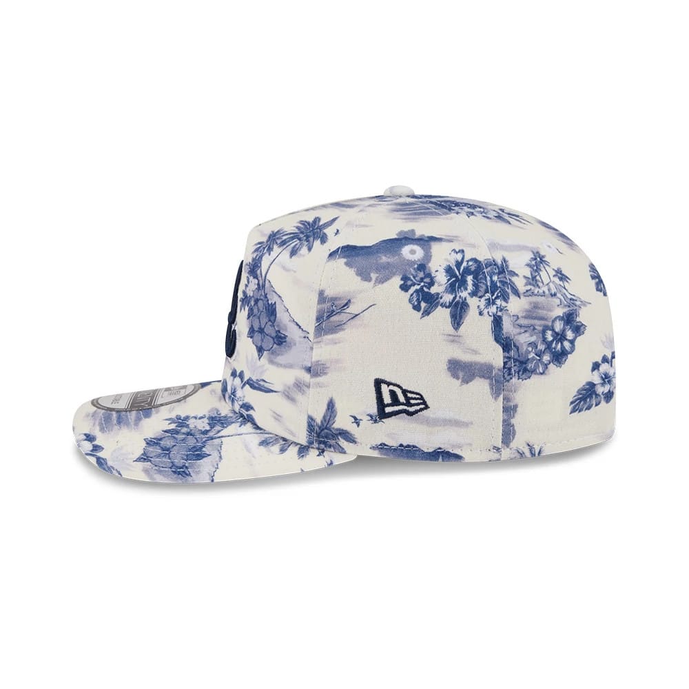 Pictured is this MLB Tropics Atlanta Braves 19TWENTY cap in navy. 5
