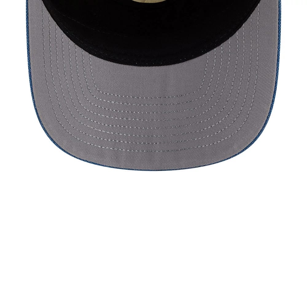 Pictured is this NBA Hardwood Classic Golden State Warriors 19TWENTY cap in blue. 2