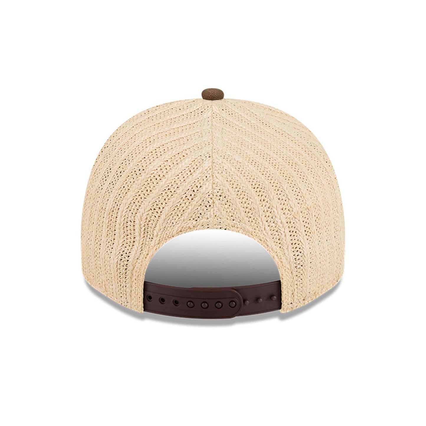 Pictured is this MLB Grained San Diego Padres 9FIFTY A-Frame Snapback cap in dark brown. 7