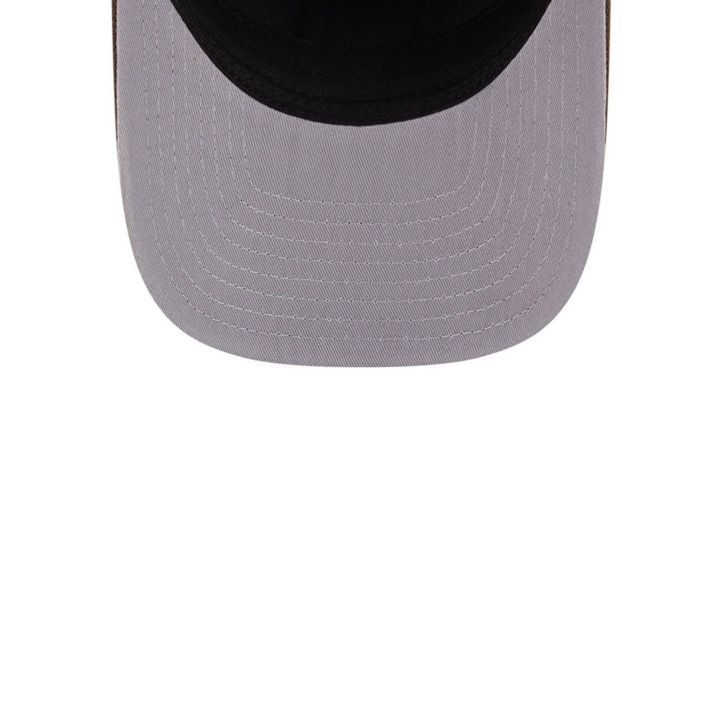 Pictured is this MLB Grained San Diego Padres 9FIFTY A-Frame Snapback cap in dark brown. 2