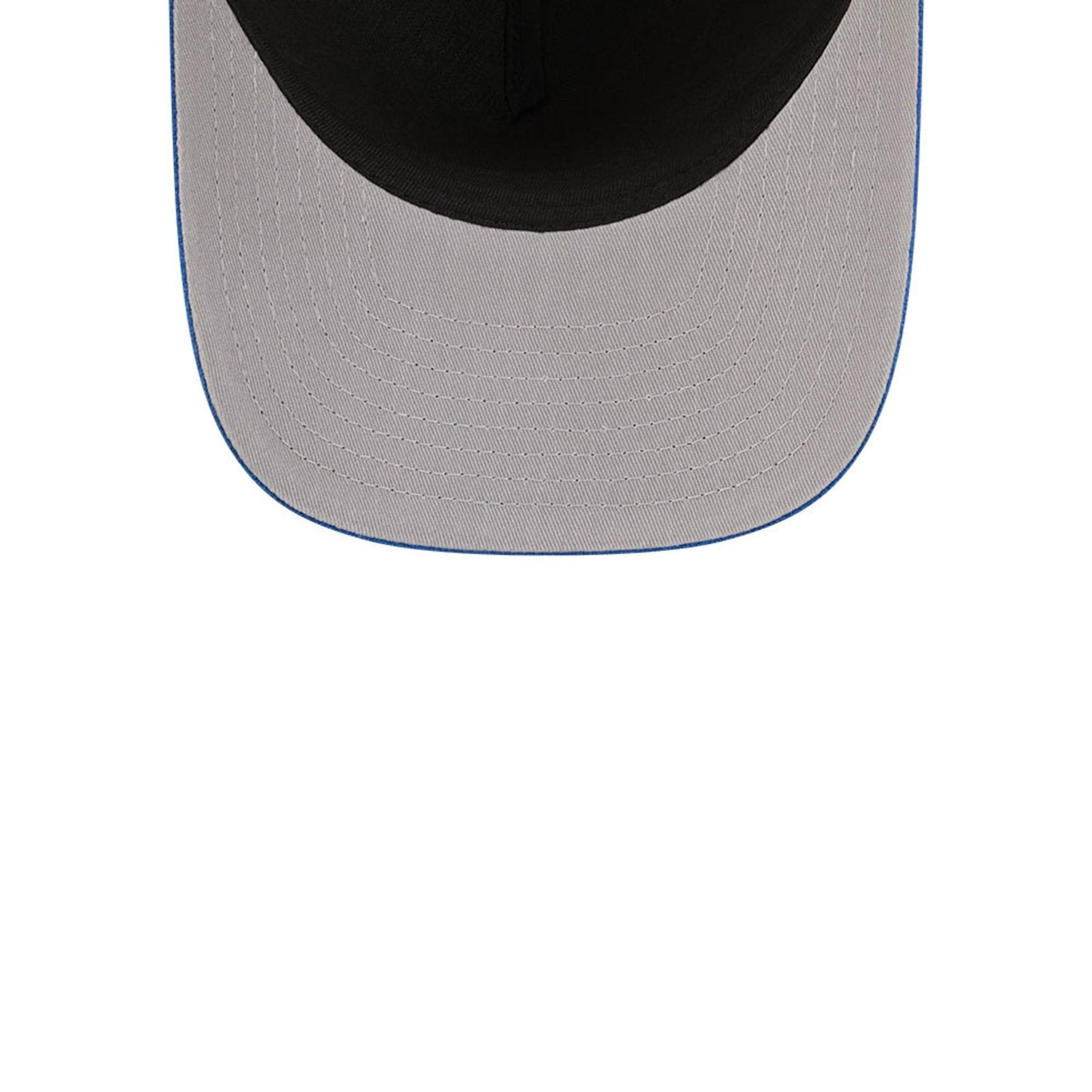Pictured is this MLB Grained New York Mets 9FIFTY A-Frame Snapback cap in blue. 2