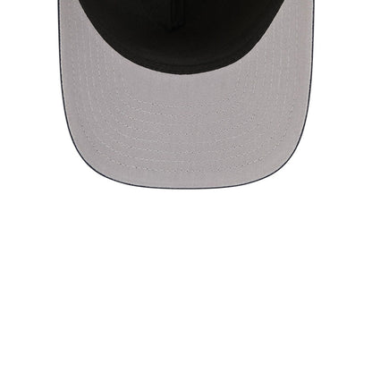 Pictured is this MLB Grained Boston Red Sox 9FIFTY A-Frame Snapback cap in navy. 2