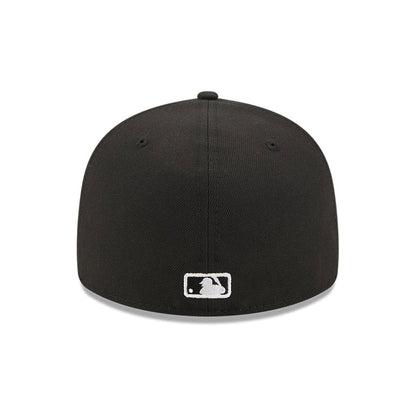 Pictured is this MLB Eagle New York Yankees 59FIFTY Fitted cap in black. 7