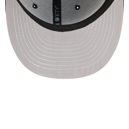Pictured is this MLB Eagle LA Dodgers 59FIFTY Fitted cap in black. 2