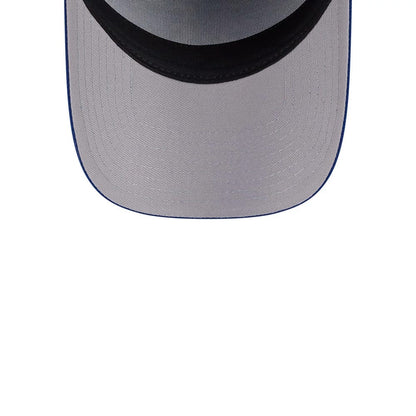 Pictured is this MLB Team Side New York Mets 59FORTY A-Frame Fitted cap in blue. 2