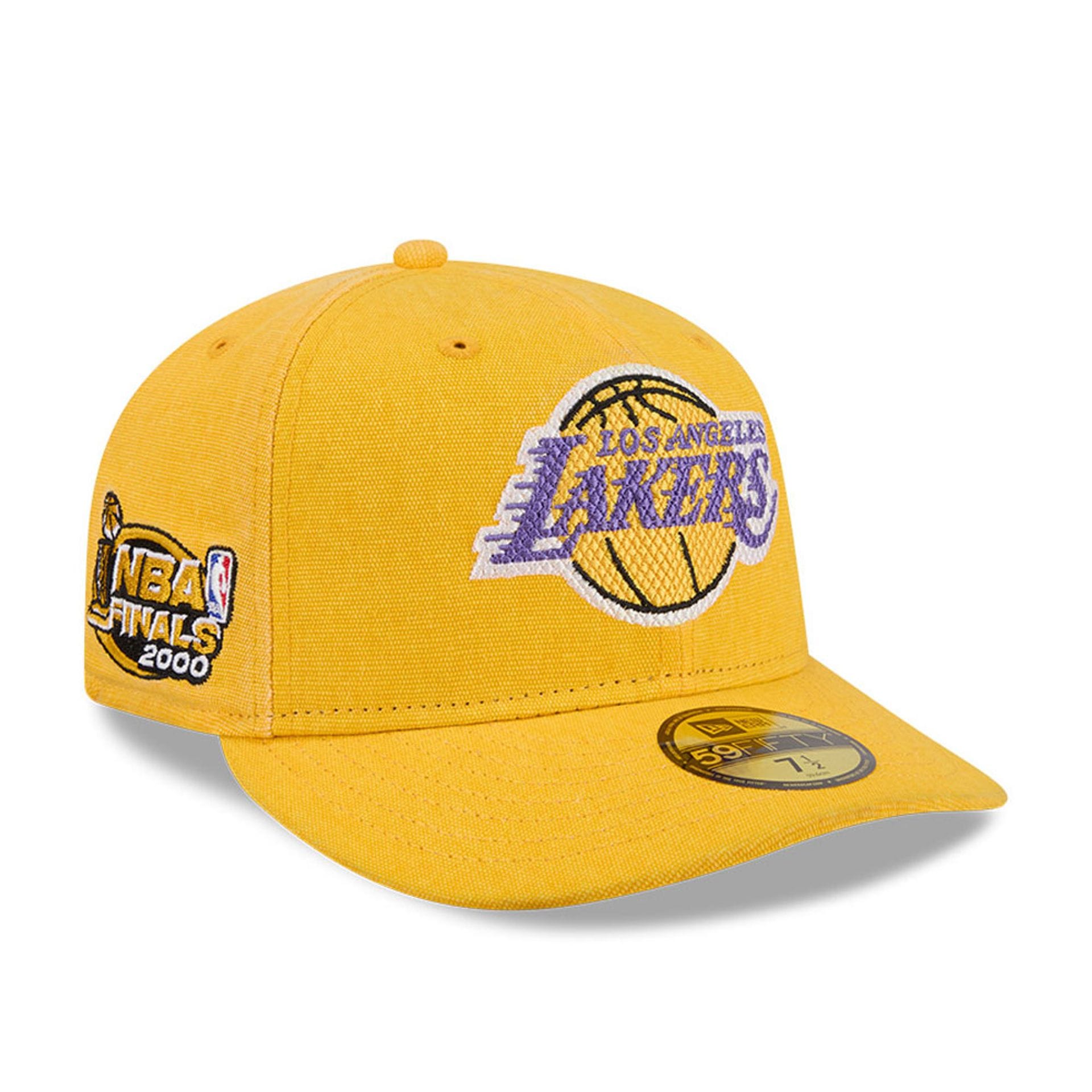 NBA Hardwood Classic LA Lakers Yellow 59FIFTY Fitted Cap | NEC EU