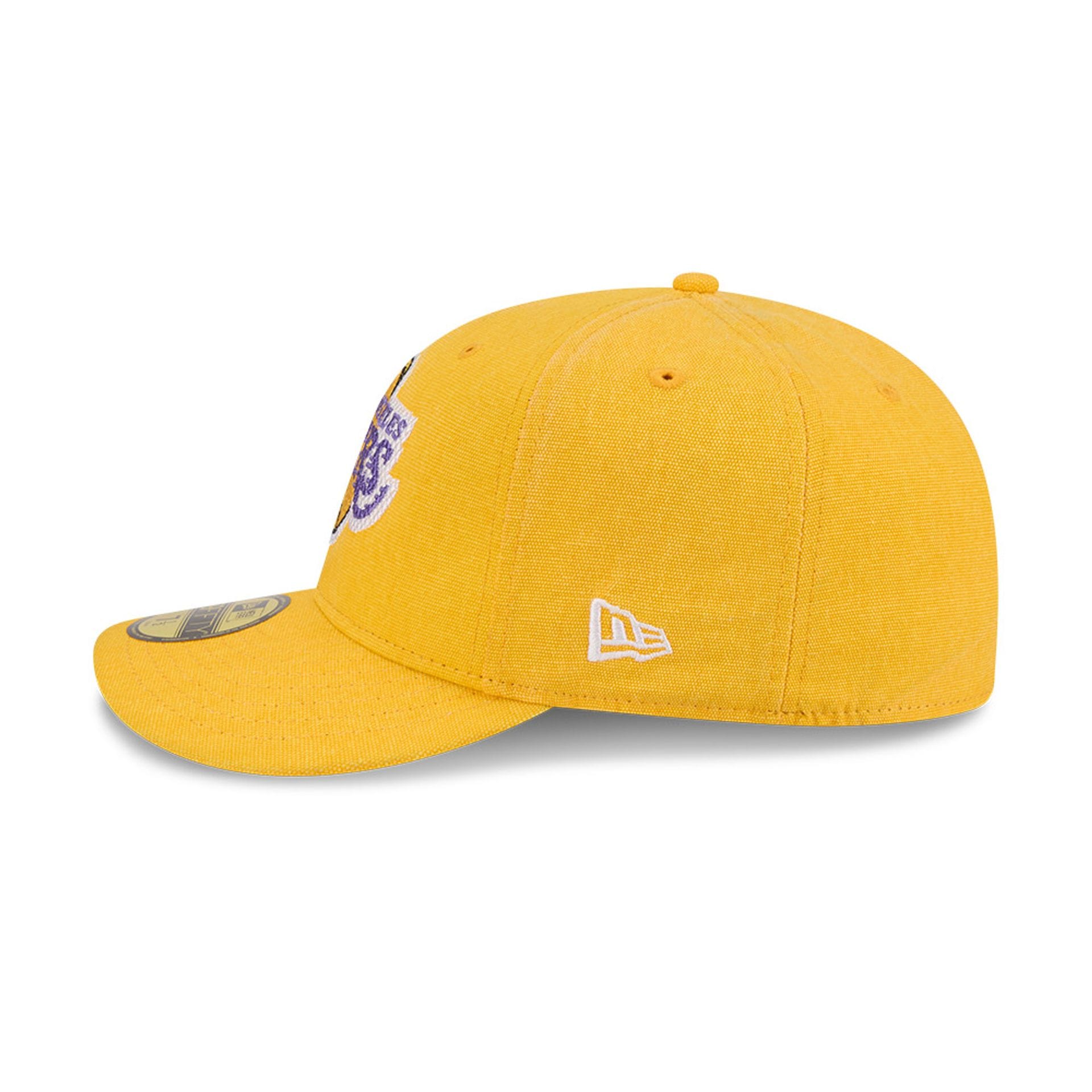 NBA Hardwood Classic LA Lakers Yellow 59FIFTY Fitted Cap | NEC EU