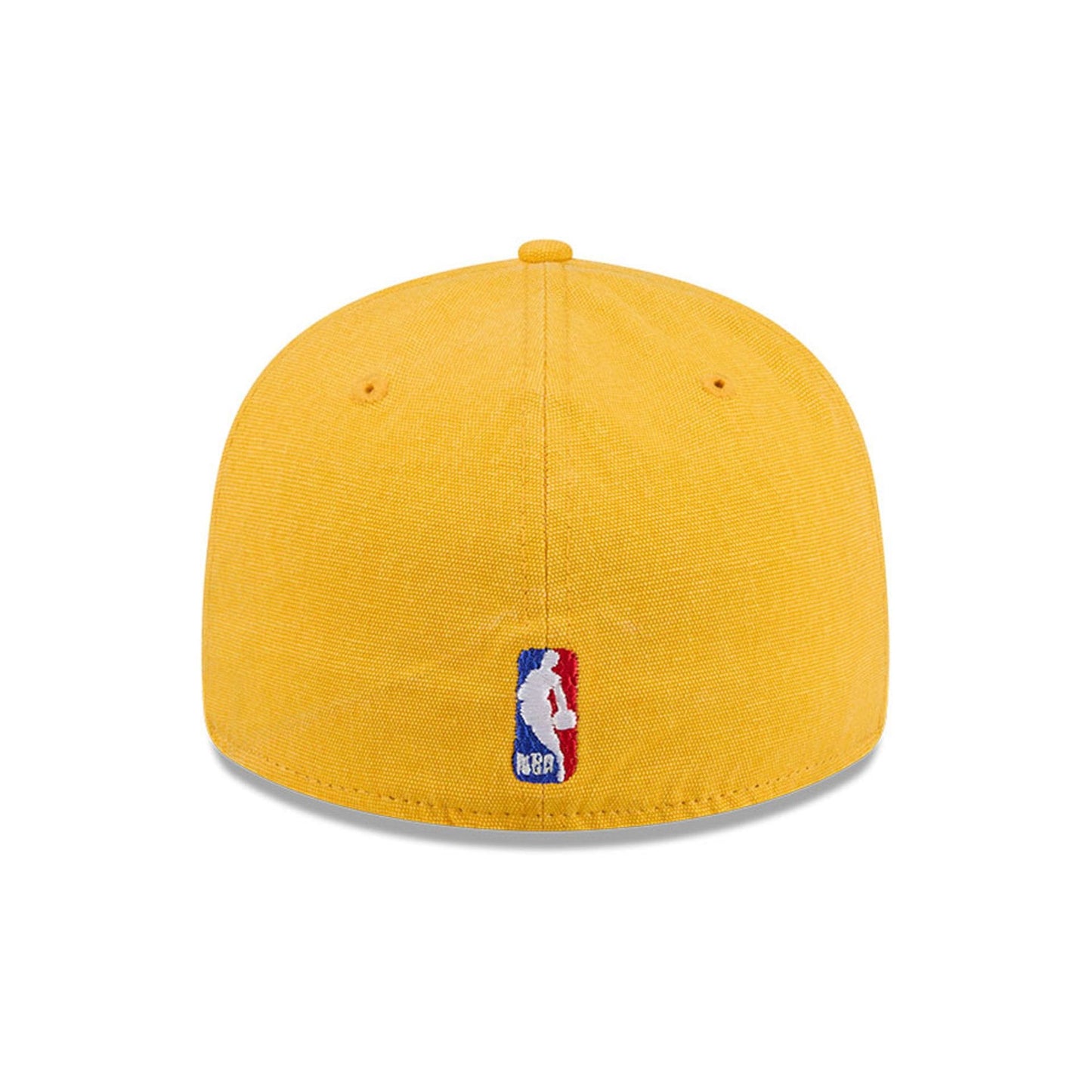 Pictured is this NBA Hardwood Classic LA Lakers 59FIFTY Fitted cap in Yellow. 7