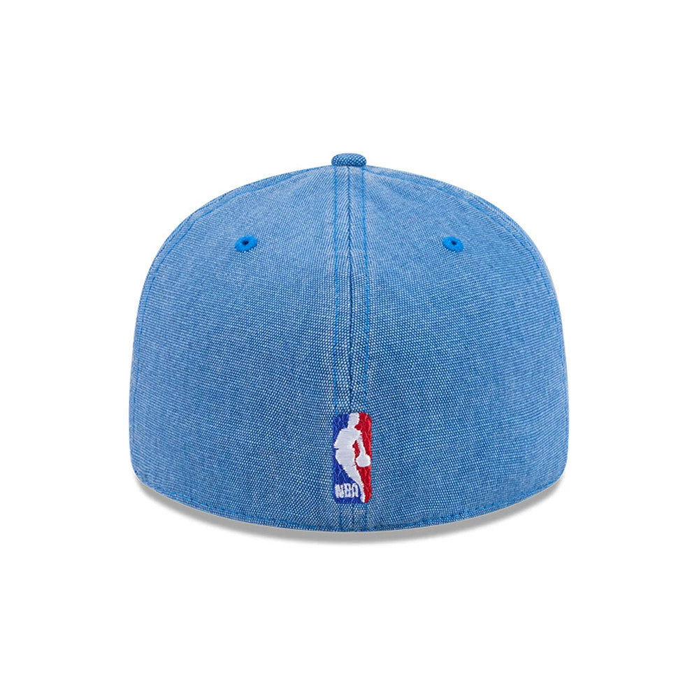Pictured is this NBA Hardwood Classic Golden State Warriors 59FIFTY Fitted cap in blue. 7