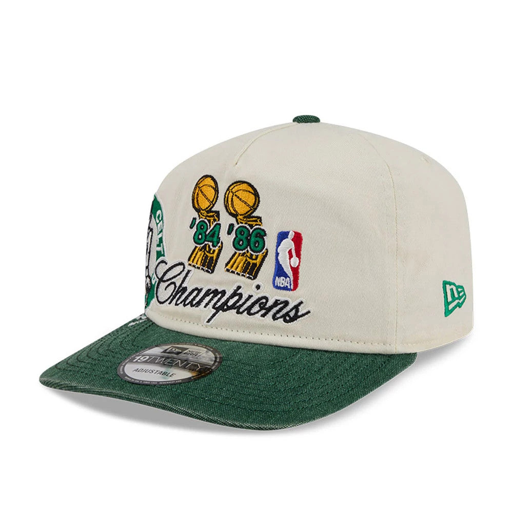 Pictured is this NBA Hardwood Classic Boston Celtics 19TWENTY cap in green. 4