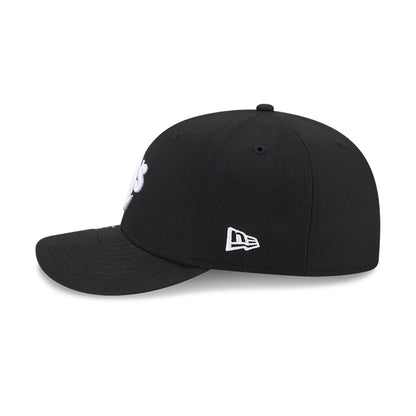 Pictured is this MLB Vissurf Athletics 9FIFTY Snapback cap in black. 6