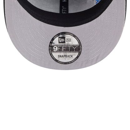 Pictured is this MLB Vissurf Athletics 9FIFTY Snapback cap in black. 2