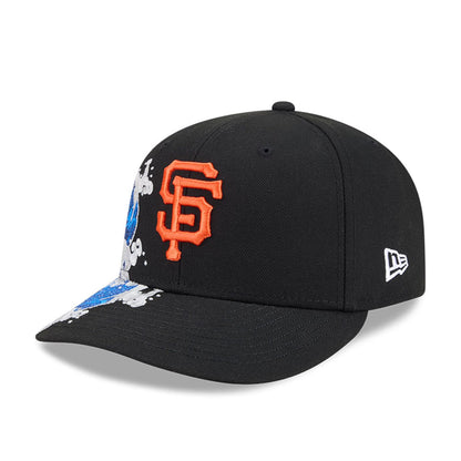 Pictured is this MLB Vissurf San Francisco Giants 9FIFTY Snapback cap in black. 4