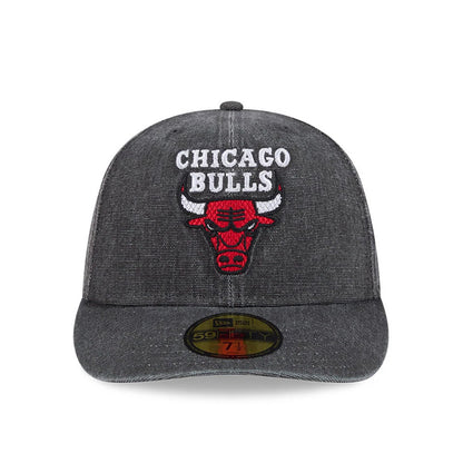 Pictured is this NBA Hardwood Classic Chicago Bulls 59FIFTY Fitted cap in black. 3