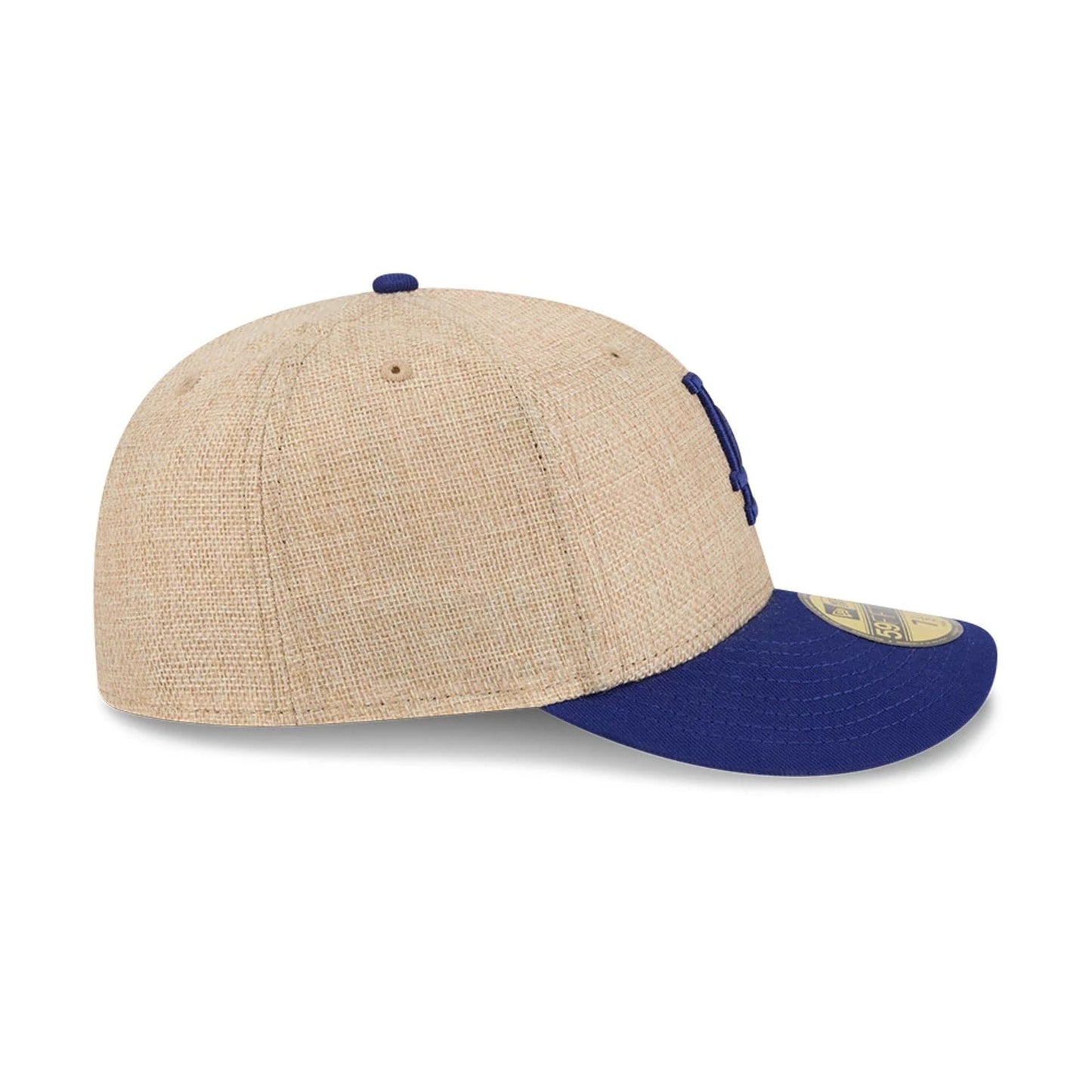 Pictured is this MLB Twine LA Dodgers 59FIFTY Fitted cap in dark blue. 6