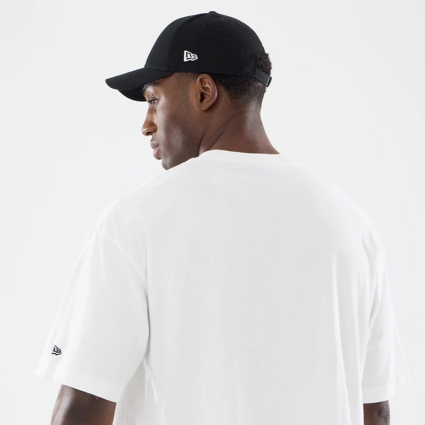 The model is wearing this Nascar Logo T-Shirt in white. 5
