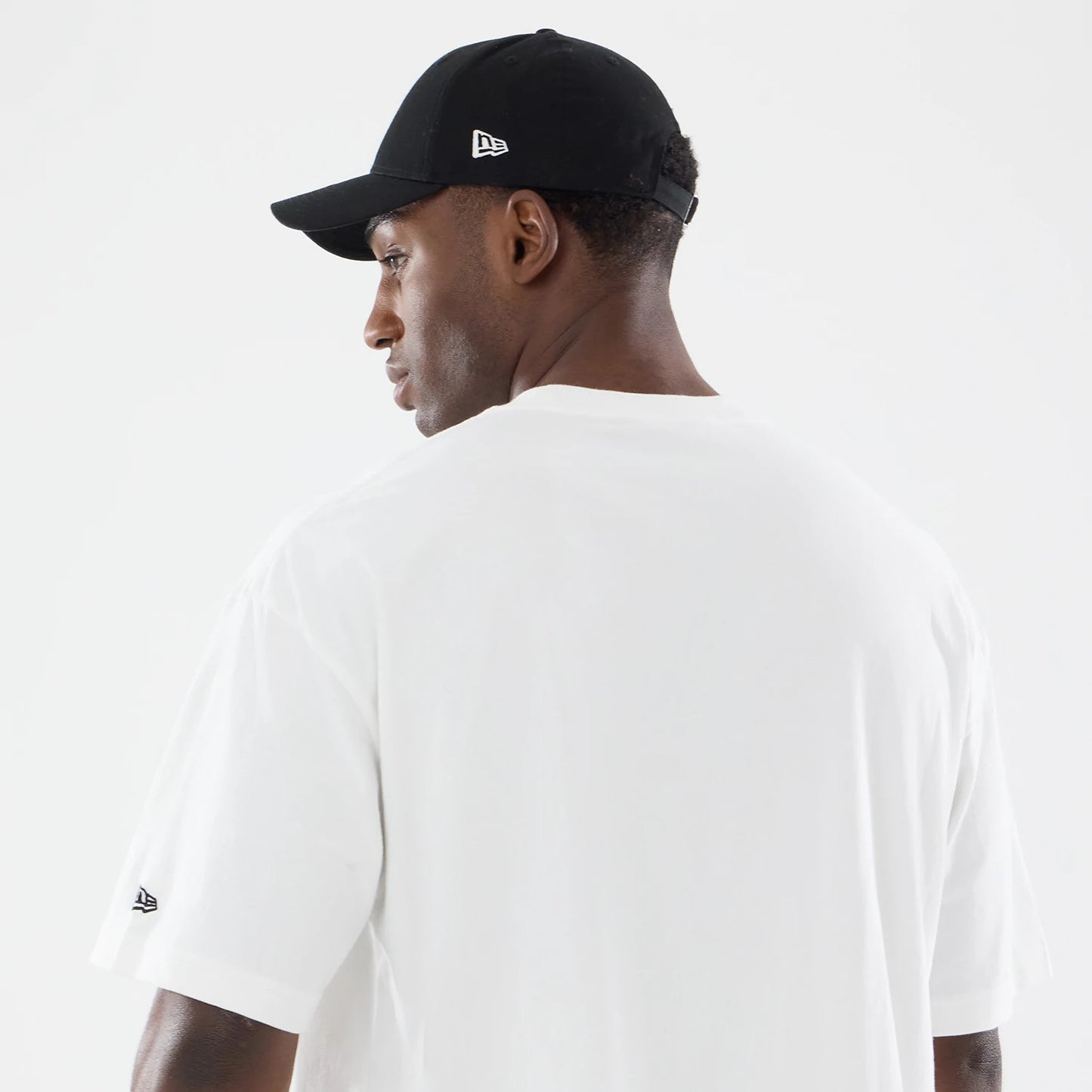 The model is wearing this Nascar Logo T-Shirt in white. 5