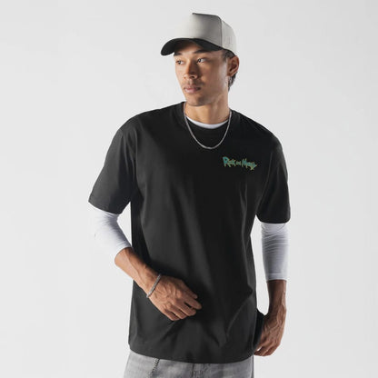 The model is wearing this Rick And Morty T-Shirt in black. 1