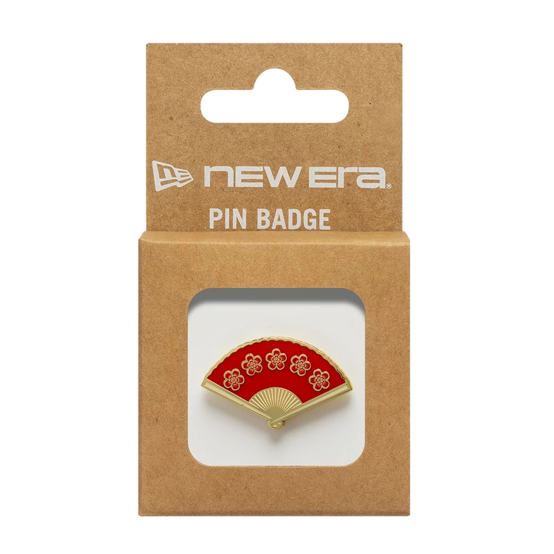 Pictured is this New Era Lunar New Year Fan Pin Badge in gold. 2