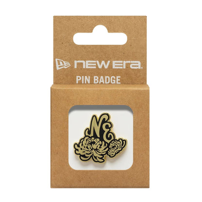Pictured is this New Era Lunar New Year Floral Pin Badge in gold. 2