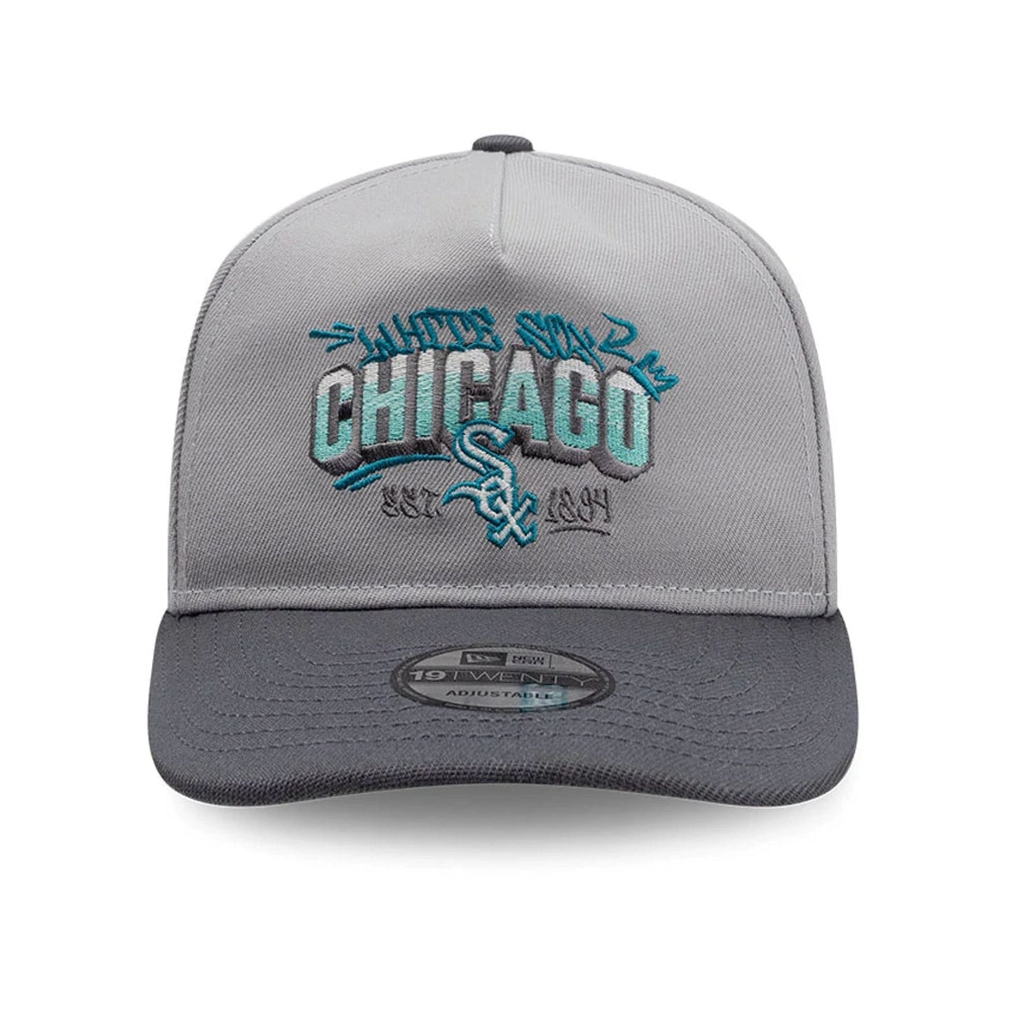 Pictured is this MLB Tagged Chicago White Sox 19TWENTY cap in grey. 2