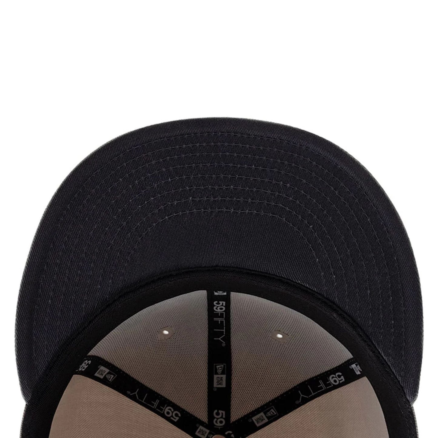 Pictured is this New Era DIY Note 59FIFTY Fitted cap in Light Beige. 2