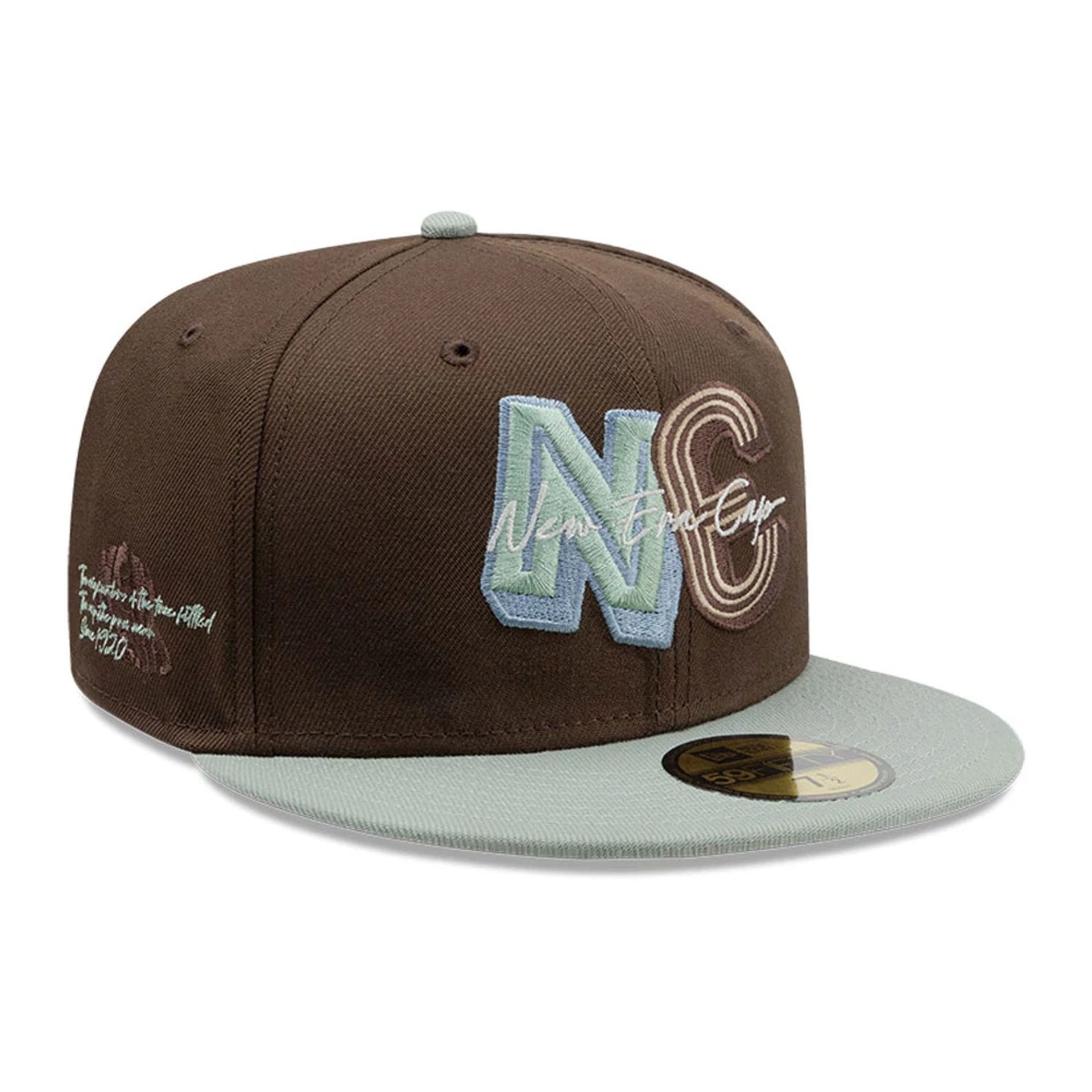 New Era DIY Note Dark Brown 59FIFTY Fitted Cap | NEC EU
