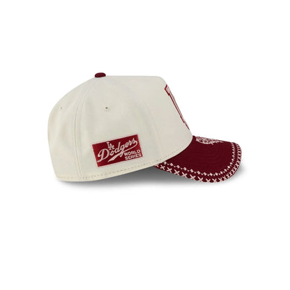 Pictured is this MLB Flourishes LA Dodgers 9FORTY A-Frame cap in white. 6