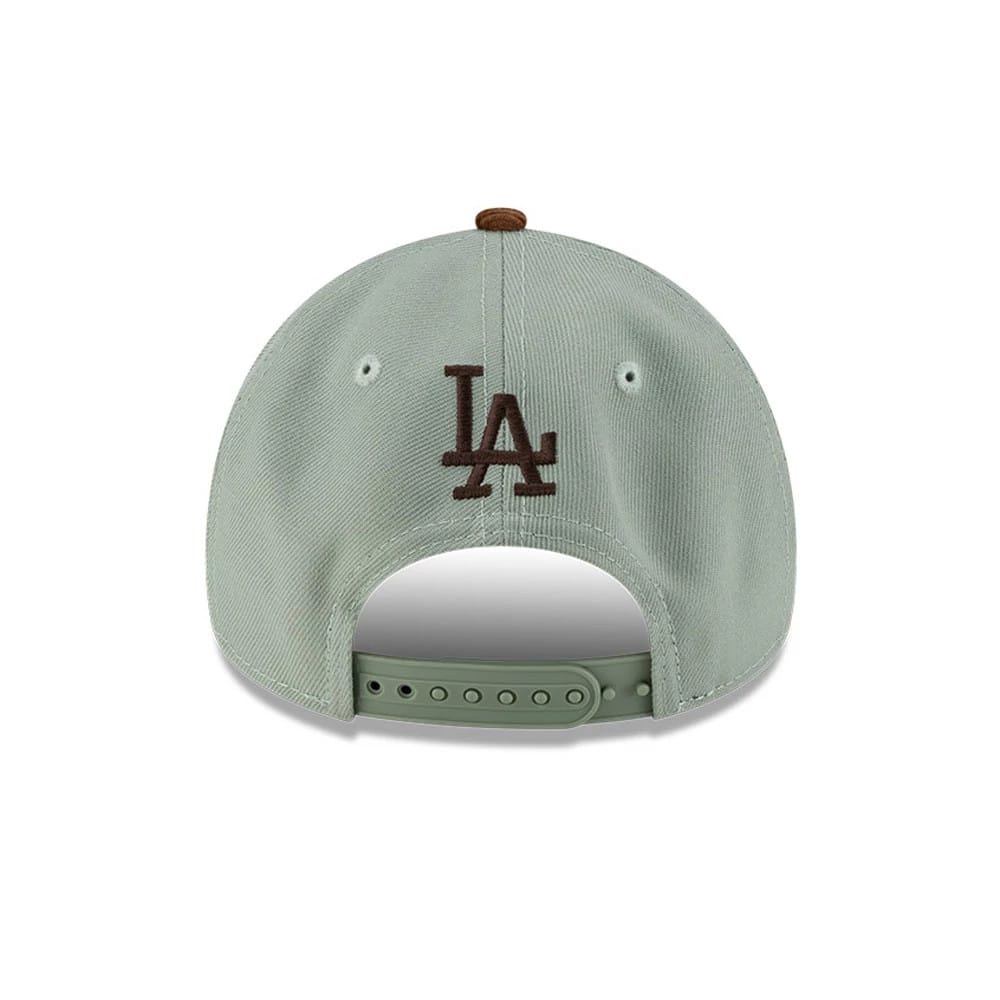 Pictured is this MLB DIY Note LA Dodgers 9FORTY A-Frame cap in green. 5