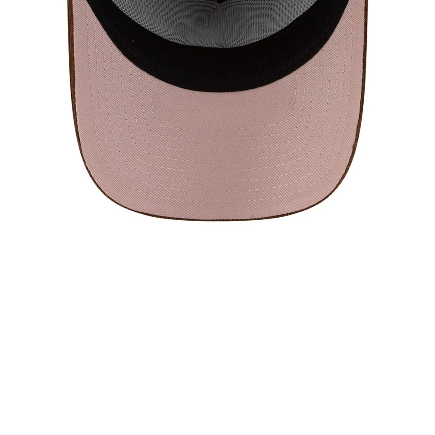 Pictured is this MLB DIY Note LA Dodgers 9FORTY A-Frame cap in dark brown. 2