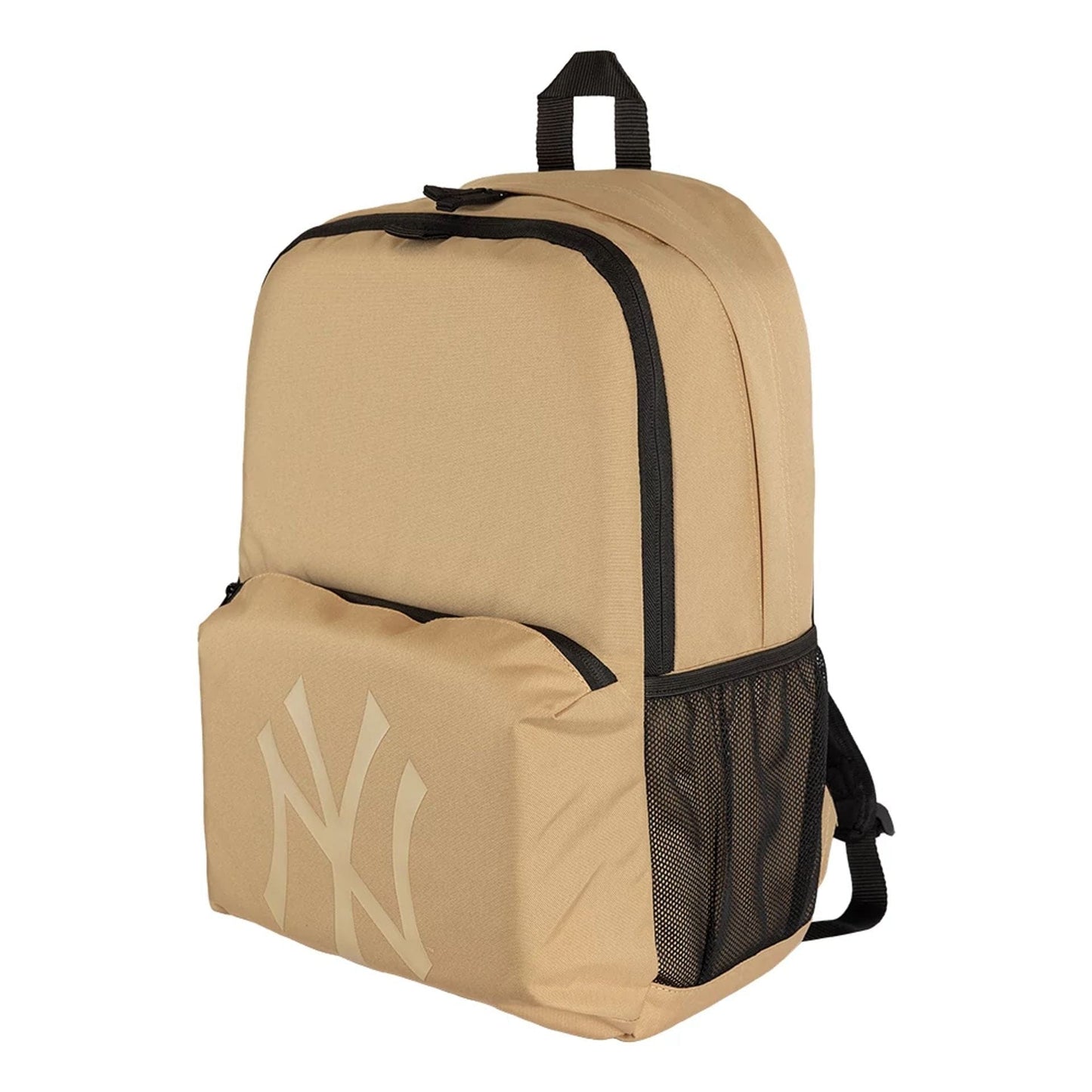 Pictured is this MLB New York Yankees Stadium Backpack in light beige. 1