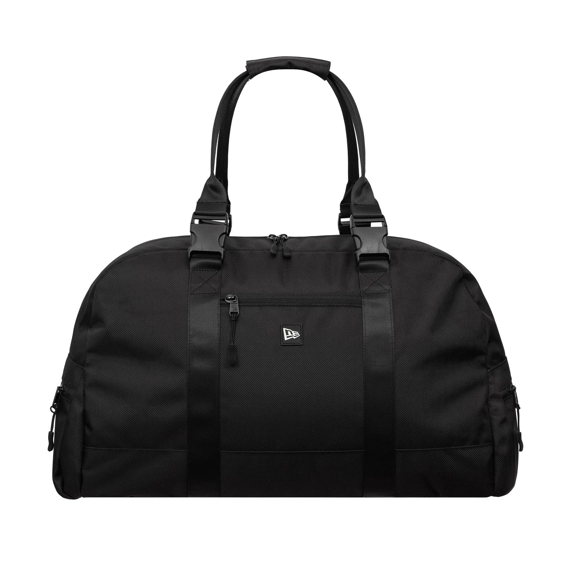 Pictured is this New Era Weekend Duffle Backpack Hybrid Bag in black. 2