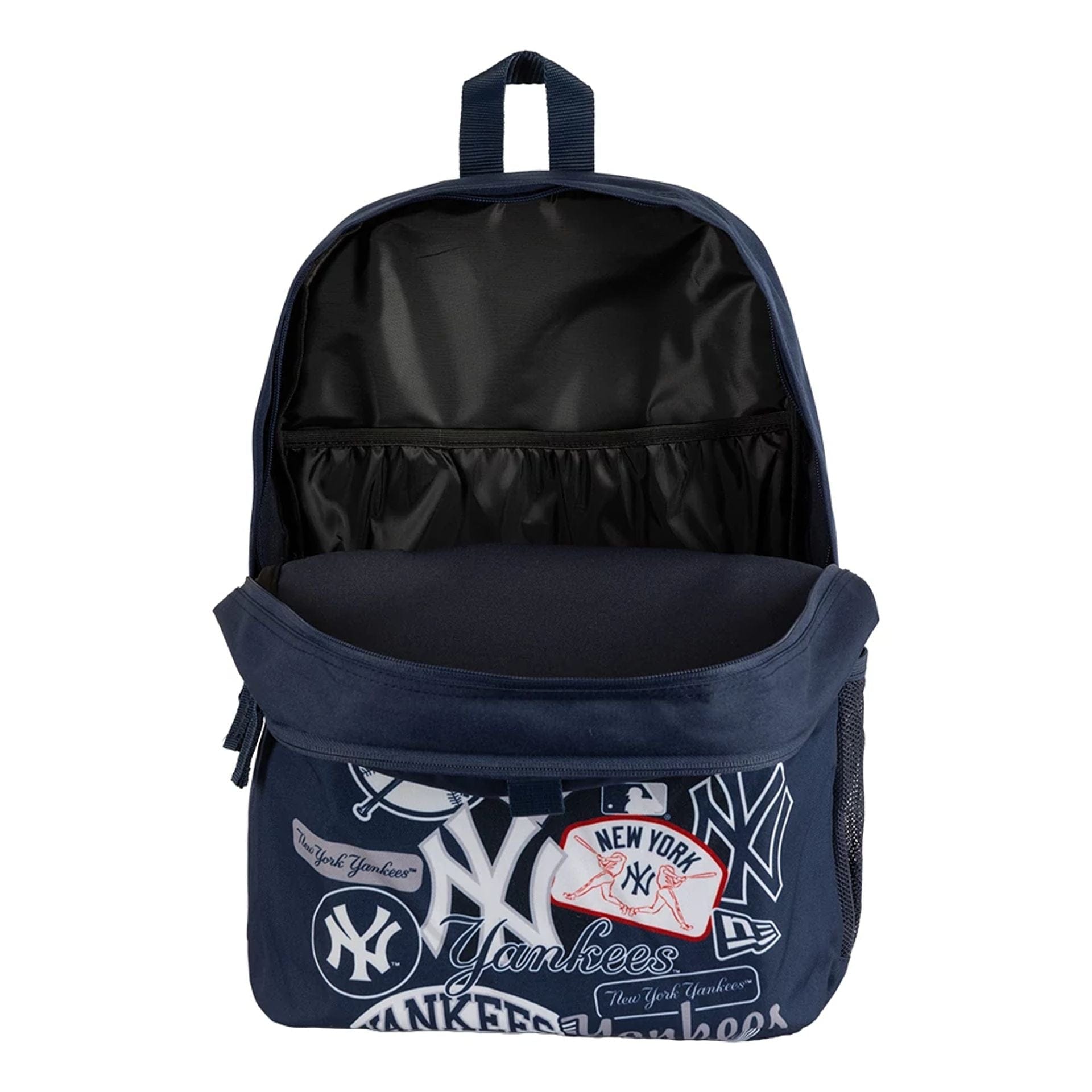 Pictured is this MLB New York Yankees Stadium Backpack in navy. 4