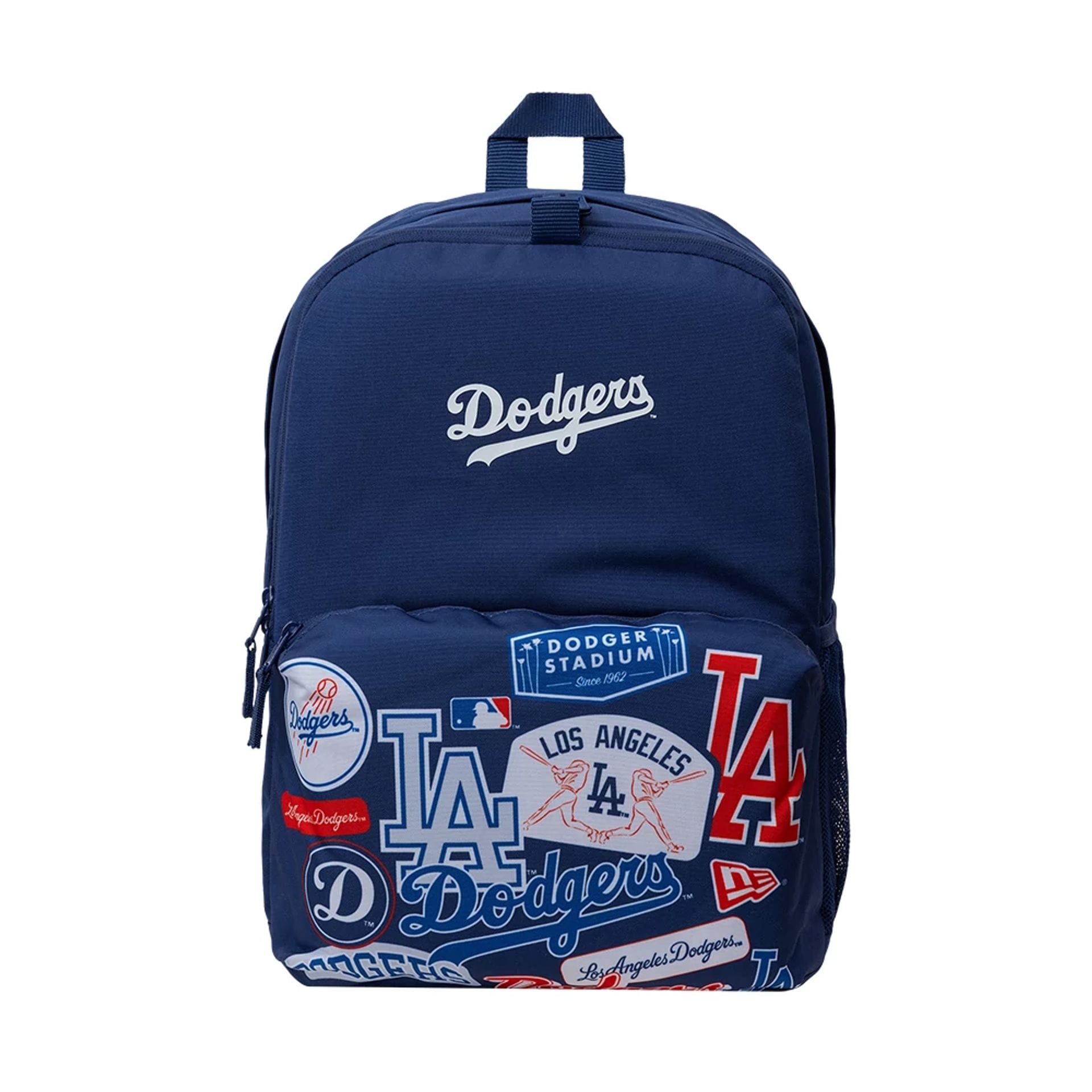 Pictured is this MLB LA Dodgers Stadium Backpack in dark blue. 1