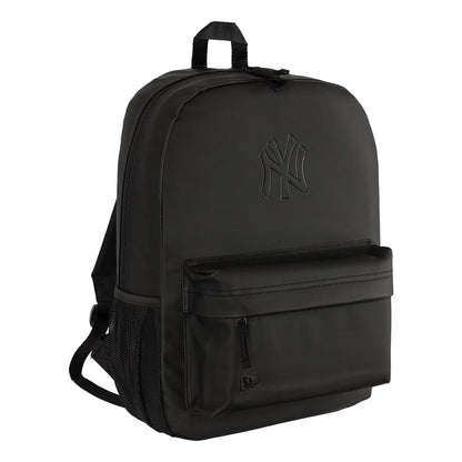 Pictured is this MLB Matte PU New York Yankees Stadium Backpack in black. 3