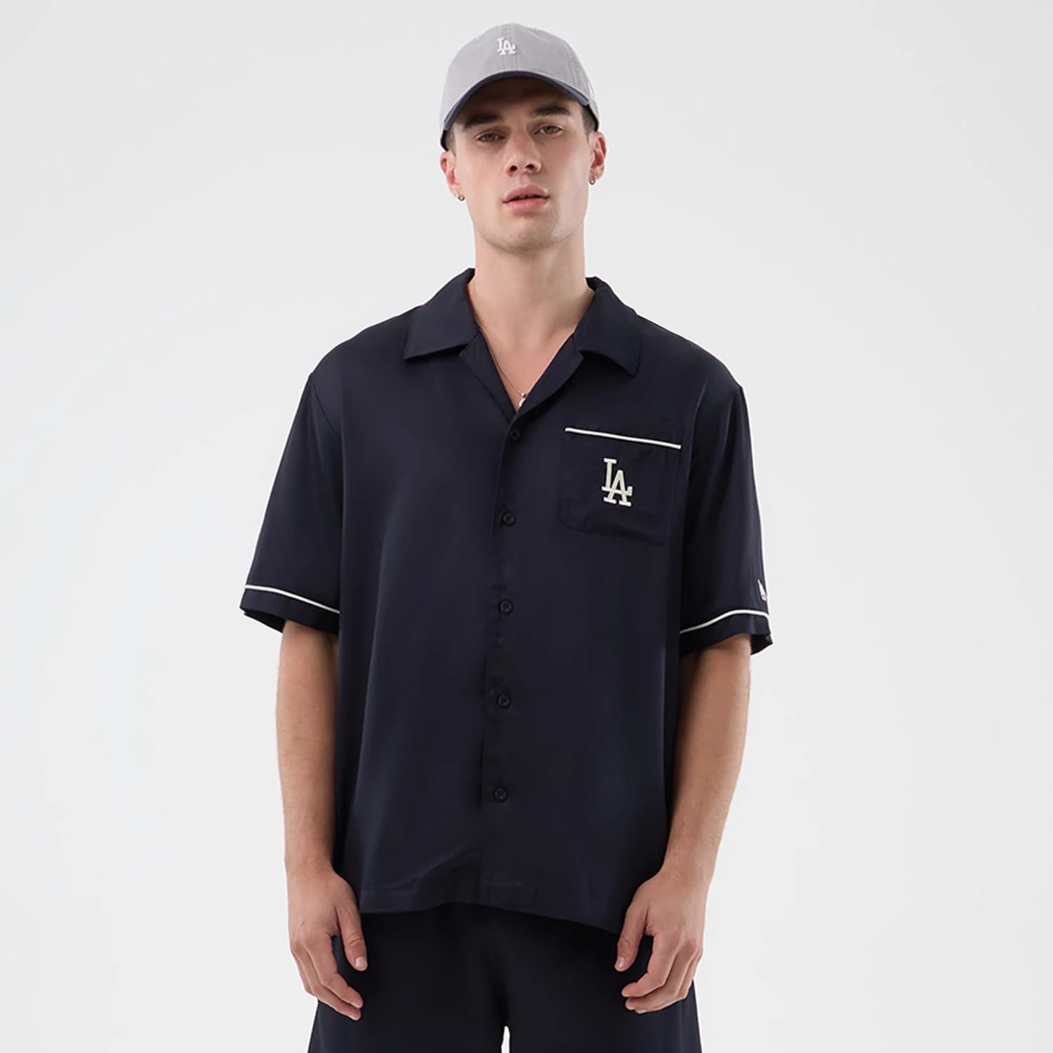 ウェア MLB DODGERS COTTON BASEBALL S/S MLB Graphic Revere LA Dodgers Navy Short Sleeve Shirt | NEC EU
