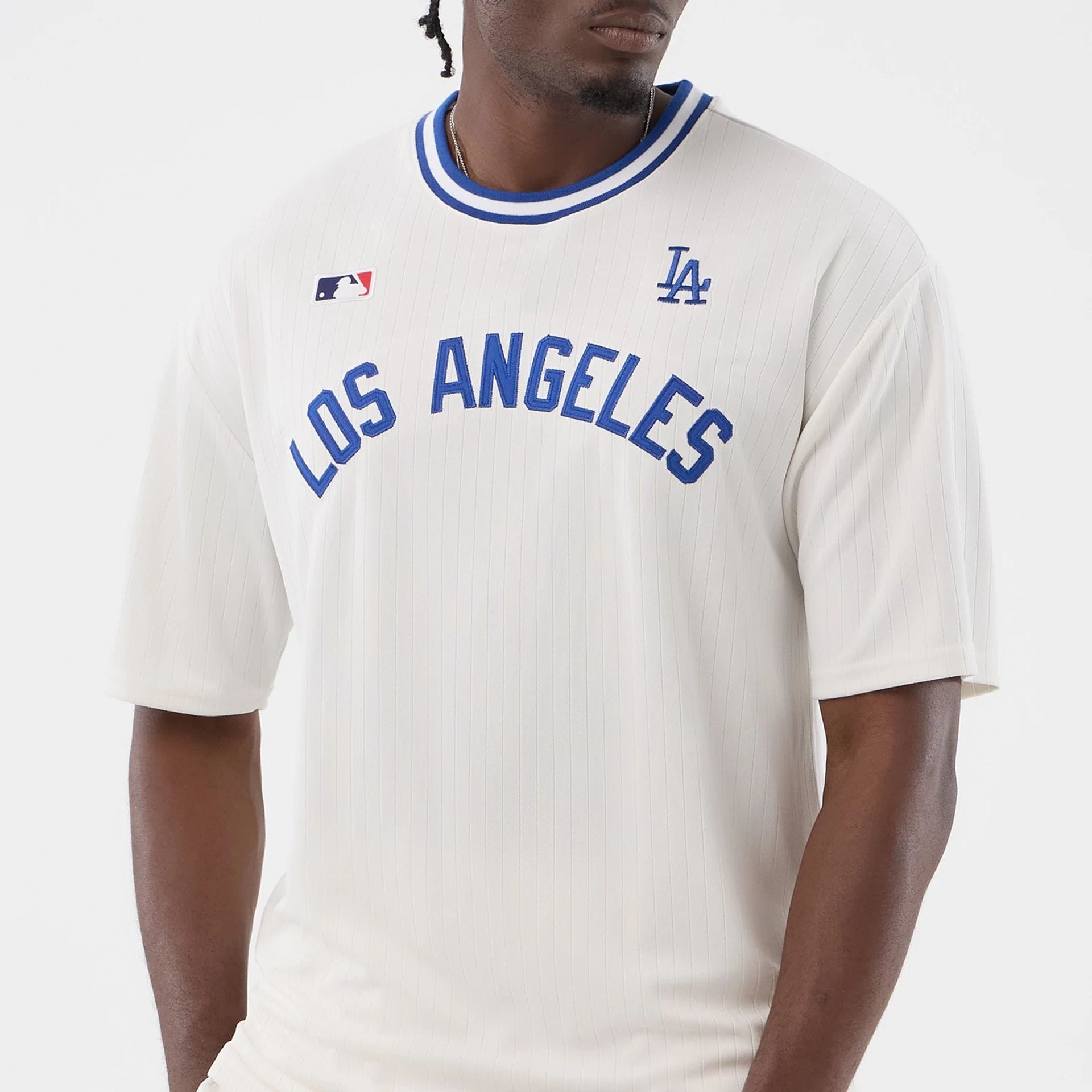 MLB Arch LA Dodgers Open White Oversized T-Shirt | NEC EU