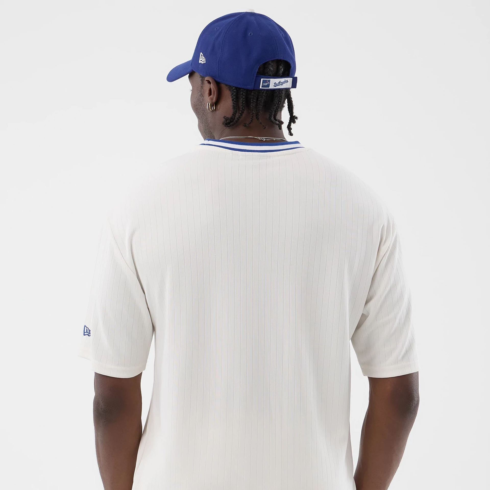 MLB Arch LA Dodgers Open White Oversized T-Shirt | NEC EU