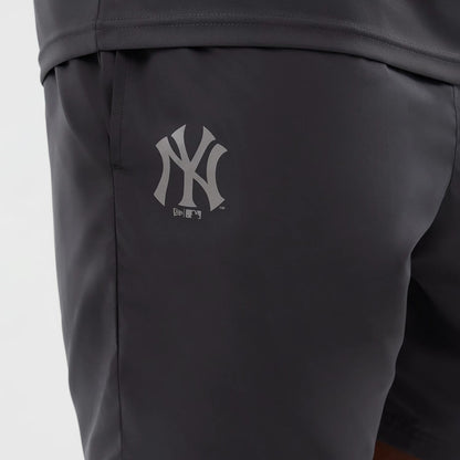 The model is wearing this MLB Core Plus New York Yankees Shorts in dark grey. 3