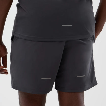 The model is wearing this MLB Core Plus New York Yankees Shorts in dark grey. 6