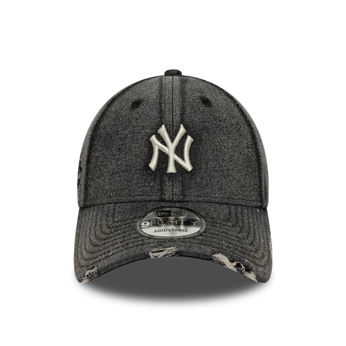 Pictured is this MLB Acid Wash New York Yankees 9FORTY cap in black. 2